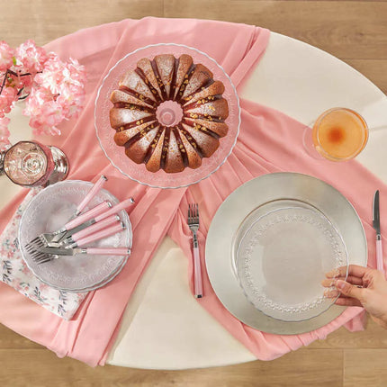 KARACA Karaca Firenze Zilver Gebaksset 7 Delig