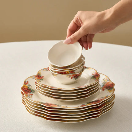 KARACA Karaca Forever Bone Amarose 26-delig Ontbijtset