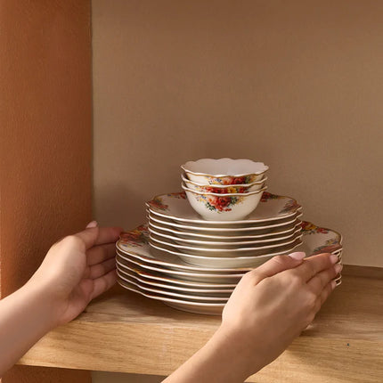 KARACA Karaca Forever Bone Amarose 26-delig Ontbijtset