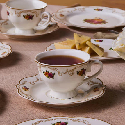 KARACA Karaca Forever Bone Antique Gold 26-Delig Ontbijtset