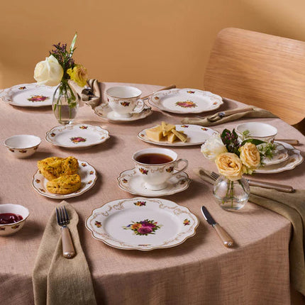 KARACA Karaca Forever Bone Antique Gold 26-Delig Ontbijtset