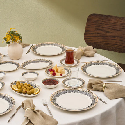 karaca Karaca Globe 20-delige ontbijtset voor 6 personen