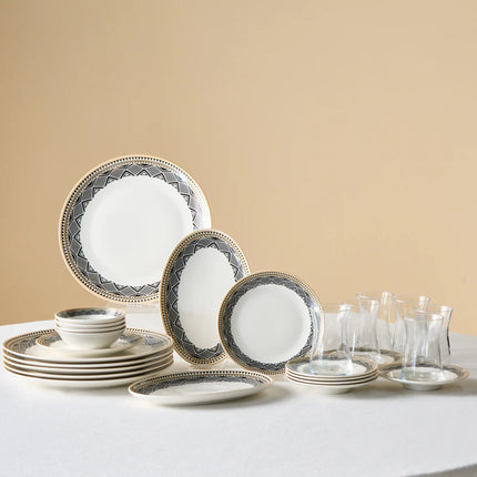 karaca Karaca Globe 20-delige ontbijtset voor 6 personen