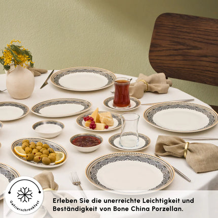 karaca Karaca Globe 20-delige ontbijtset voor 6 personen