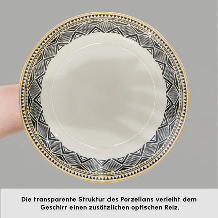 karaca Karaca Globe 20-delige ontbijtset voor 6 personen