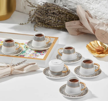 KARACA Karaca Globe Espressoset 12 Delig | 6 Persoons