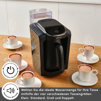 KARACA Karaca Hatır Aqua Watertank Automatische Turkse Koffiemachine Zwart