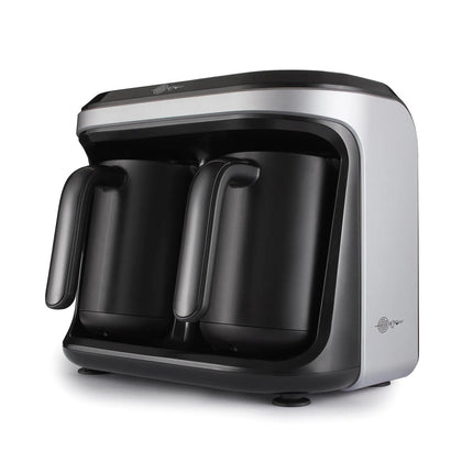 KARACA Karaca Hatır Hüps Düet Turkse Koffiemachine Zilver , 1400W