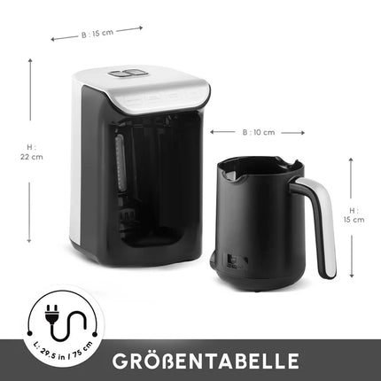 KARACA Karaca Hatır Koz Milky  Turks Koffiezetapparaat