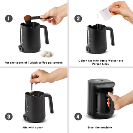 KARACA Karaca Hatır Koz Milky  Turks Koffiezetapparaat