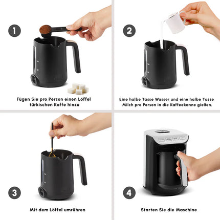 KARACA Karaca Hatır Koz Milky  Turks Koffiezetapparaat