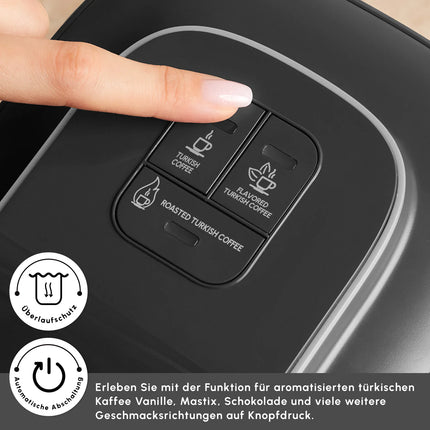 KARACA Karaca Hatır Neo Turkse Koffiezetapparaat - Silver