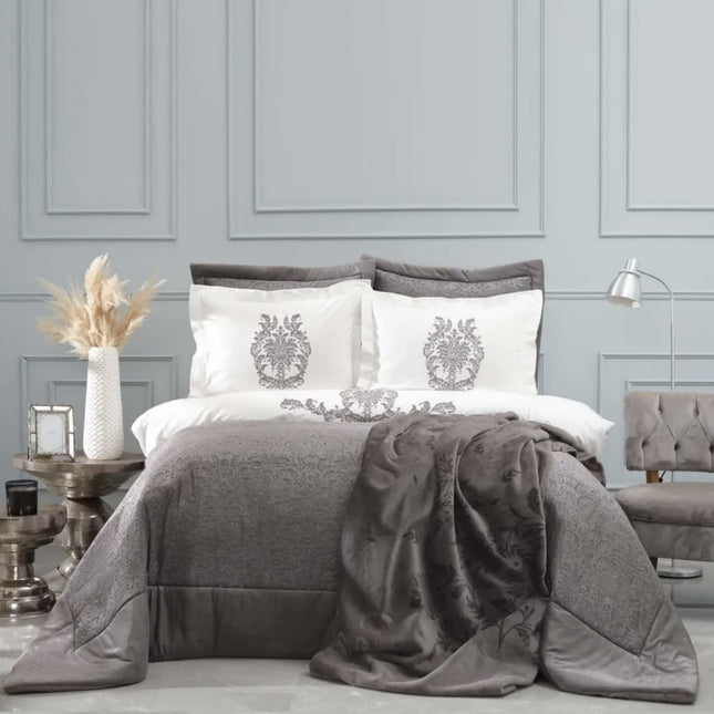 KARACA Karaca Home Benjamin Bedspreiset Grijs 10 Delig