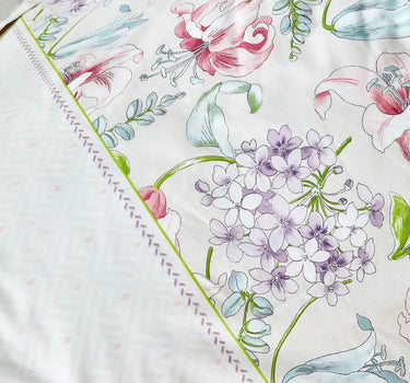 KARACA Karaca Home Melosa Rosa 100% Katoen Dekbedovertrekset