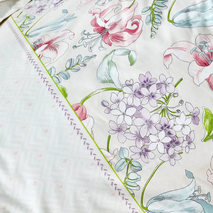 KARACA Karaca Home Melosa Rosa 100% Katoen Dekbedovertrekset