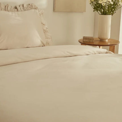KARACA Karaca Home Pure Ruffle 100% Katoenen Dekbed Set Ecru