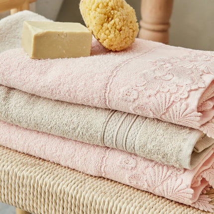 KARACA Karaca Home Shine Family  Badjas set Powder Beige