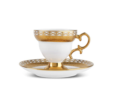 KARACA Karaca Hurrem Turkse Koffieset Espressoset 12 Delig | 6 Persoons ( 90 ml )