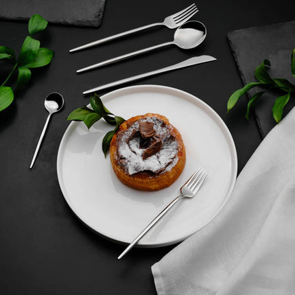 karaca Karaca Jupiter Platin, 60-delige bestekset in doos voor 12 personen