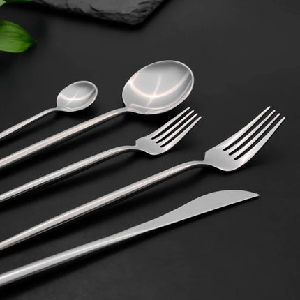 karaca Karaca Jupiter Platin, 60-delige bestekset in doos voor 12 personen