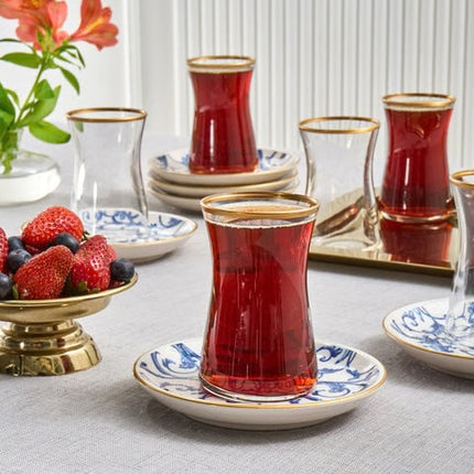 KARACA Karaca Mare Theeset 12 Delig | 6 Persoons