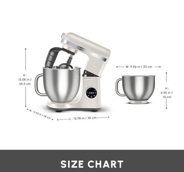 KARACA Karaca Mastermaid Chef Ultra Digitale Standmixer, 7L, 2000W, Starlight