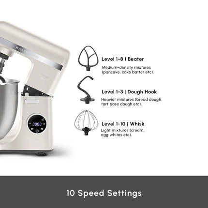KARACA Karaca Mastermaid Chef Ultra Digitale Standmixer, 7L, 2000W, Starlight