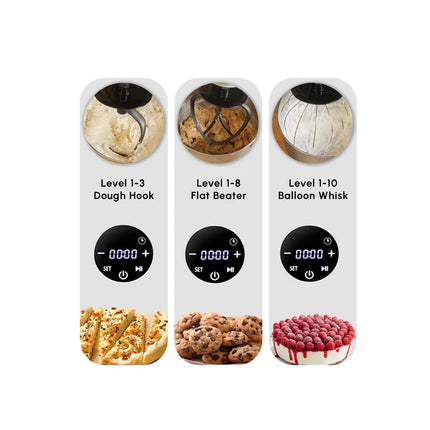 KARACA Karaca Mastermaid Chef Ultra Digitale Standmixer, 7L, 2000W, Starlight