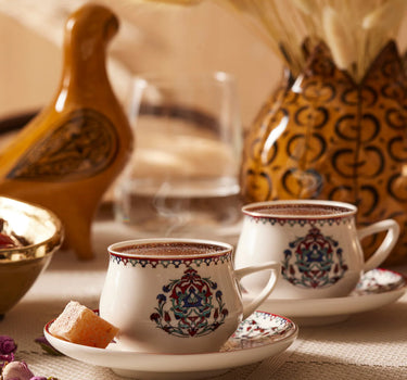 KARACA Karaca Nakkas Espressoset 12-Delig | 6-Persoons