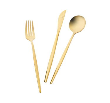 KARACA Karaca Orion Matt Gold Bestekset 30 Delig | 6 Persoons