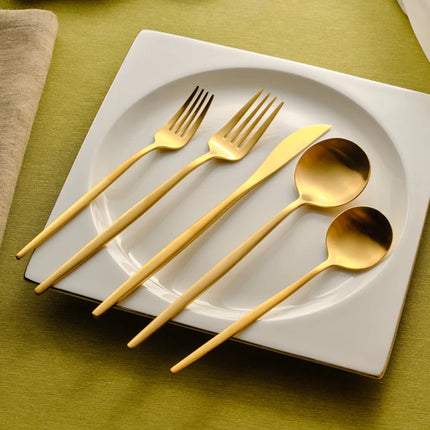 KARACA Karaca Orion Matte Gold 12-Persoons 60-Delig Bestekset