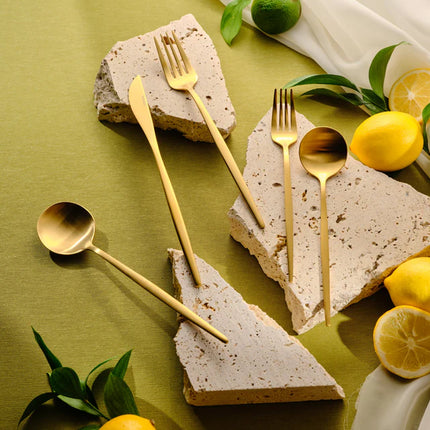 KARACA Karaca Orion Matte Gold 12-Persoons 60-Delig Bestekset