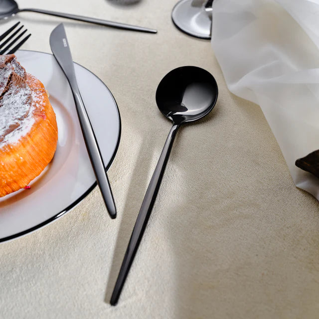 KARACA Karaca Orion Shiny Black 30-delig Bestekset Voor 6 Personen