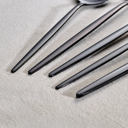 KARACA Karaca Orion Shiny Black 30-delig Bestekset Voor 6 Personen