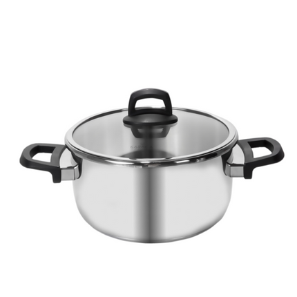 KARACA Karaca Perfect Gray 4 / 6 Lt Snelkookpanset 4 Delig