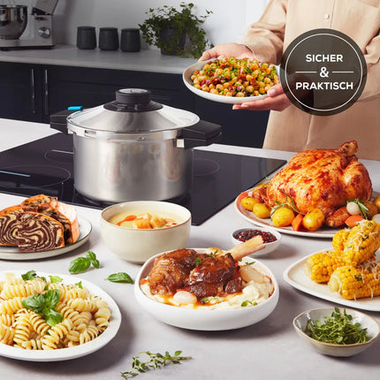 KARACA Karaca Quick and Safe Snelkookpan 4+6 Lt