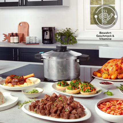 KARACA Karaca Quick and Safe Snelkookpan 4+6 Lt