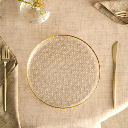 karaca Karaca Rattan Gold Gebaksset 7 Delig