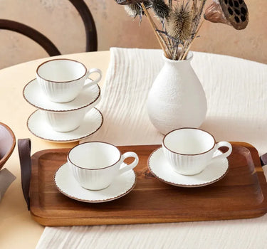 KARACA Karaca Rhine Espressoset 8 Delig | 4 Persoons