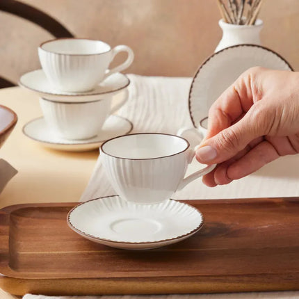 KARACA Karaca Rhine Espressoset 8 Delig | 4 Persoons