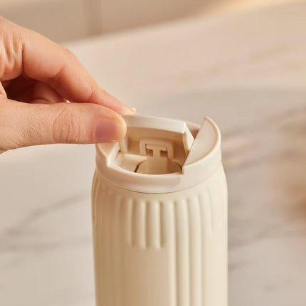 KARACA Karaca Rimo Lekvrije RVS Thermosfles 600 ml Crème