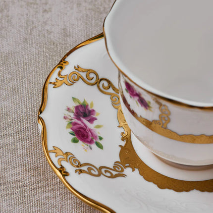 KARACA KARACA ROYAL BONE ELIZABETH ESPRESSOSET 12 DELIG |6 PERSOONS