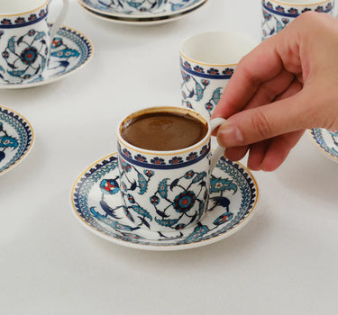 KARACA Karaca Rumi Espressoset 12 Delig | 6 Persoons