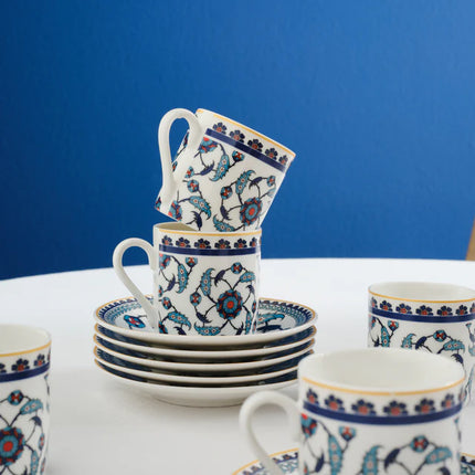 KARACA Karaca Rumi Espressoset 12 Delig | 6 Persoons