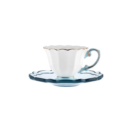 KARACA Karaca Samo Espressoset 4 Delig | 2 Persoons Turquoise