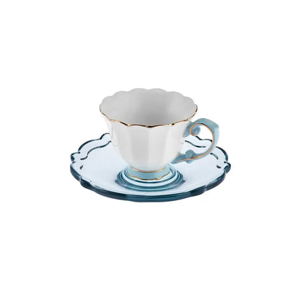 KARACA Karaca Samo Espressoset 4 Delig | 2 Persoons Turquoise