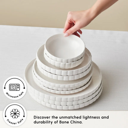 KARACA Karaca Stream Bone Pumpkin Serviesset 24 Delig | 6 Persoons