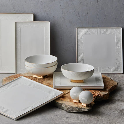 KARACA Karaca Streamline ArtDeco Serviesset 22 Delig | 6 Persoons