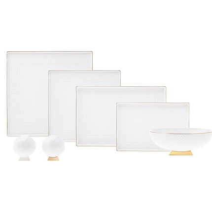 KARACA Karaca Streamline ArtDeco Serviesset 22 Delig | 6 Persoons