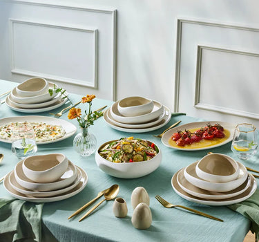 KARACA Karaca Streamline Cupid Stoneware 12-Persoons | 55-Delig Serviesset ( AFHAAL )